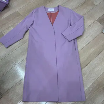 프레임웍스 라벤더 롱 코트