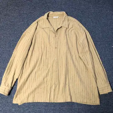 빈티지 CIBREO 울 빅 셔츠 구제 의류 3X 이탈리아제