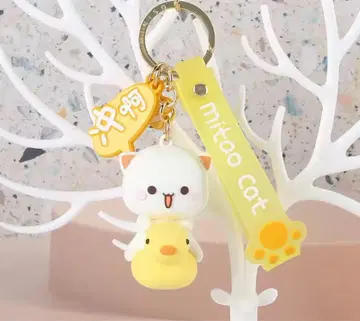 mitao MitaoCat(밀도묘) 미니 피규어 키링 마스코트
