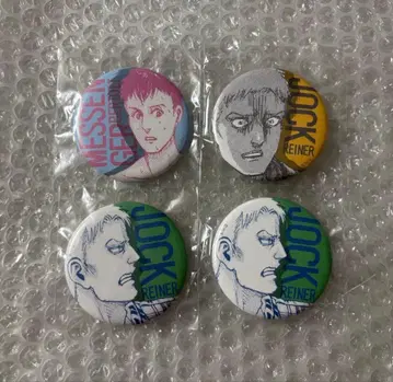 진격의 거인 anique 스쿨 카스트 캔뱃지 라이너 브라운