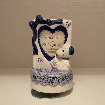 SEKIGUCHI사제 스누피&우드스탁 오르골 겸 사진 액자