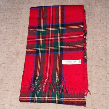 [로캐론 오브 스코틀랜드] 얇은 소재 퓨어 울 대형 스톨