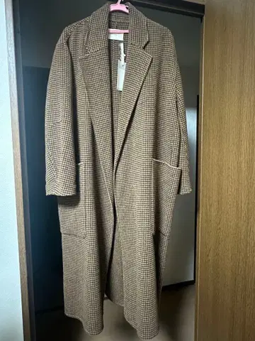 [ 새상품 ] todayful 체크 오버코트