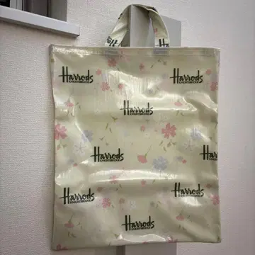 Harrods 플라워 프린트 토트백