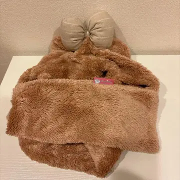 ShellieMay 후드 부착 머플러 팬캡 셰리메이