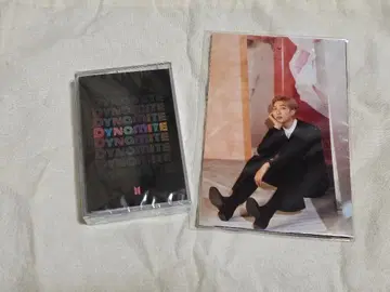 BTS 사진 7장 세트 DYNAMITE 카세트 테이프