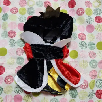 디즈니 이상한 나라의 앨리스 하트 여왕 판초 유니베어