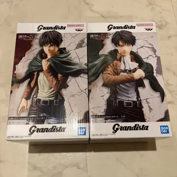 진격의 거인 Grandista 엘렌 리바이 2체 세트