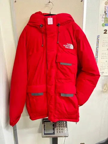 THE NORTH FACE 다운 자켓 레드