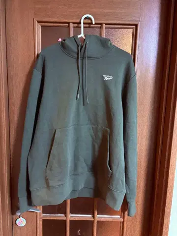 리복 올리브색 후드티 M 사이즈