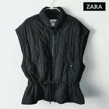 새상품급 [ ZARA ] 충전솜 퀼팅 베스트 슬리브리스 베스트