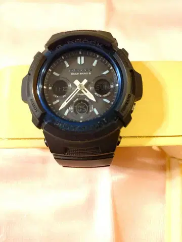 CASIO G-SHOCK AWG-M100A 전파 솔라 손목시계