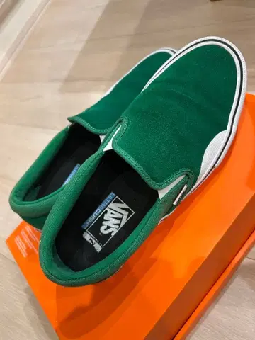 VANS 그린 슬립온 26.5