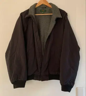 90s J.CREW 나일론 자켓 플리스 USA제 거인 택