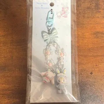 *메조 피아노 x 산리오* 블루베리에짱 & 시나모롤 키링