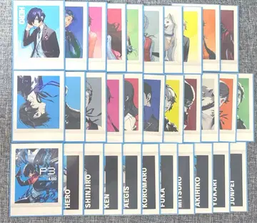 페르소나 3 P3R 리로드 파샤코레 풀컴프 32종류 카드