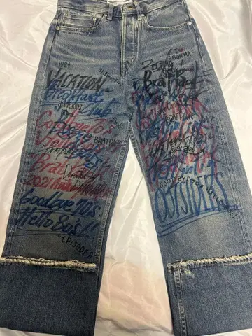 초레어 dairiku 페인트 데님 다이리쿠 페인트 데님