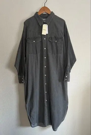 코엔 데님 웨스턴 원피스 M 사이즈 미사용 새상품