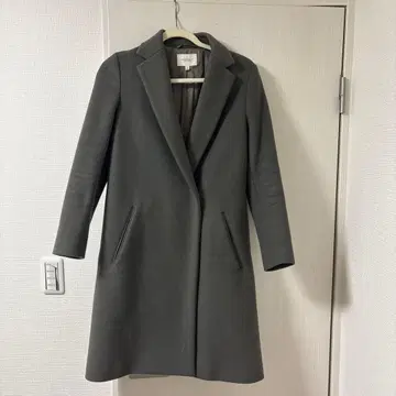 BEAUTY&YOUTH 그레이 체스터 코트 S