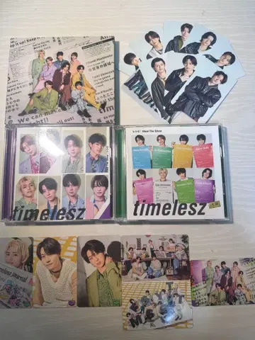 timelesz Steal The Show/레시피 3형태 CD+DVD