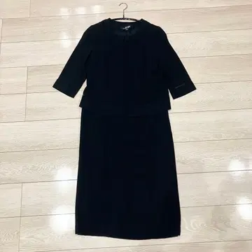 도쿄 이긴 블랙 포멀 셋업풍 원피스 예복 9AR 참관 수업