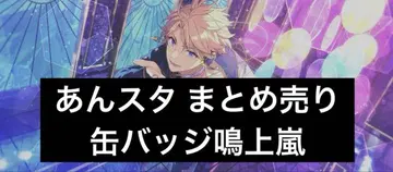 앙스타 묶음 판매 캔뱃지 나루카미 아라시