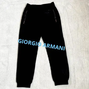 GIORGIO ARMANI 블랙 스웨트 팬츠!