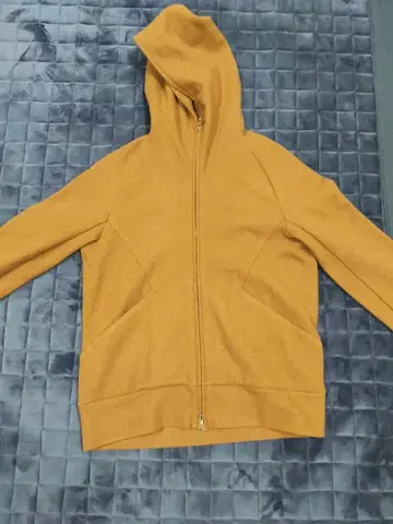 캐시미어 혼방 니트 플란넬 ZIP UP 후드티