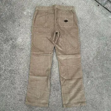 베이지 코듀로이 캐주얼 팬츠 브라운