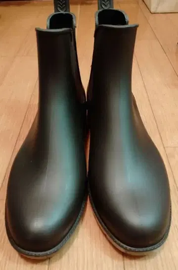 방수 블랙 첼시 부츠 사이드 고어 부츠 레인 슈즈