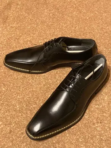 블랙 가죽 드레스 신발 남성용 26.0