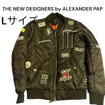 THE NEW DESIGNERS MA-1 봄버 자켓 L 사이즈 와펜