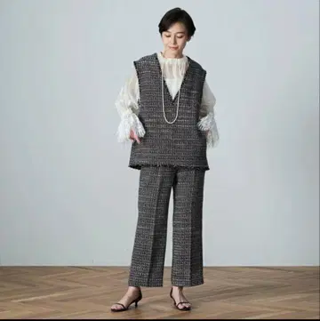 노리즈 [ 손세탁 가능 ] 네프 트위드 셋업