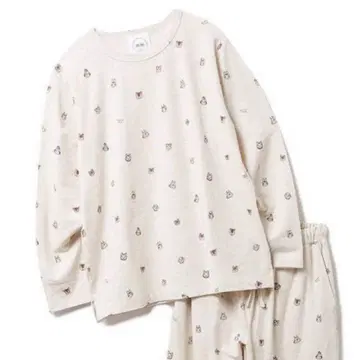 젤라또피케 x 동물의 숲 캐릭터 패턴 룸웨어