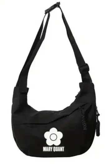 MARY QUANT [ 마리콴트 ] 블랙 로고 숄더백
