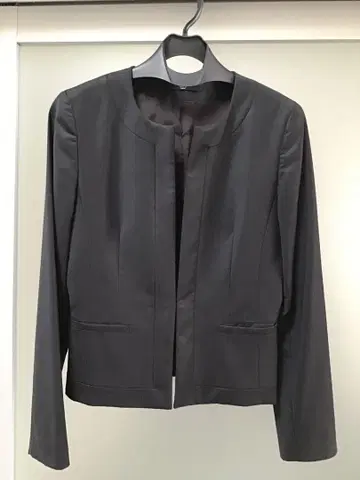 DAKS 노카라 자켓 블랙 38