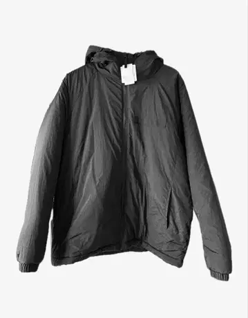 아베일 후드 부착 다운 자켓 블랙 3L 미사용 새상품