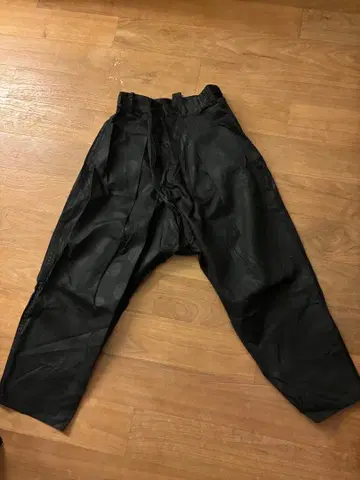 Y's 사루엘/와이드 블랙 도트 무늬