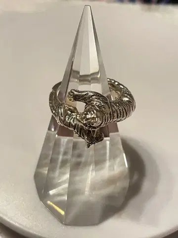 [레어] VENDOME 삿포로 동물원 아무르 호랑이 모자 반지 15호
