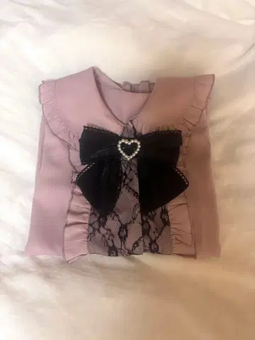 Sweet & Honey 핑크 긴팔 블라우스