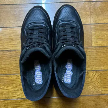 새상품급 스케쳐스 슬립인즈 스니커즈 우노이지에어 블랙 24