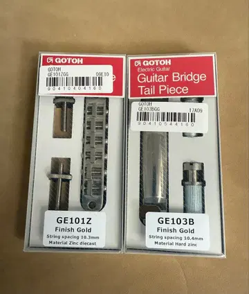 Gotoh 브릿지 GE101Z GE103B 니켈 세트