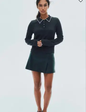 장식된 폴로 상의 H&M