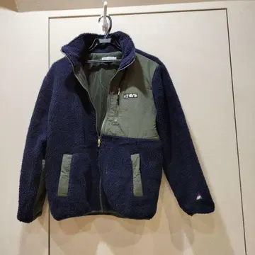 Hush Puppies 플리스 자켓 M 네이비/카키