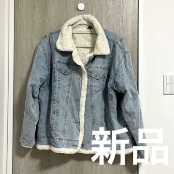 새상품 미착용 데님 자켓 보아 자켓 리버서블