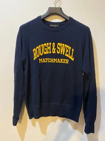 새상품급 라프앤드엘르 스웨터 네이비 골프웨어 가을/겨울 남성용