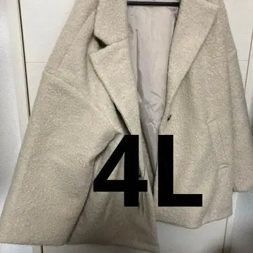 아베일 테일러드 미들 코트 자켓 코트 4L 빅 사이즈