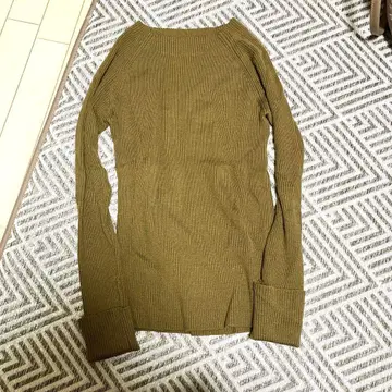 슬로브 이에나 리브 니트 새상품급