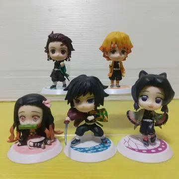 귀멸의 칼날 피규어 치비큥 캐릭터 세트