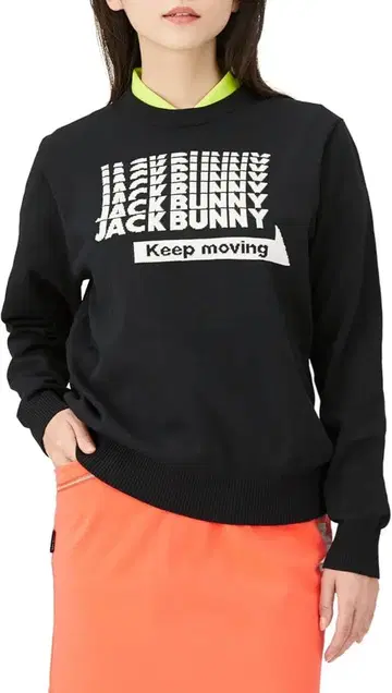 잭 버니 블랙 스웨터